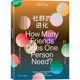 Person 译 罗宾·邓巴 进化 社群 Friends 李慧中 新书 Does Need？ 正版 One 著 四川人民出版 How 社 Many