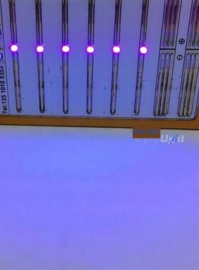 2835高亮1W紫色395-400nm紫外线LED发光二极管UV灯珠 紫光灭蚊灯