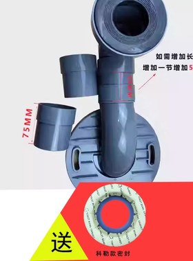 适配科勒排污管原厂配件