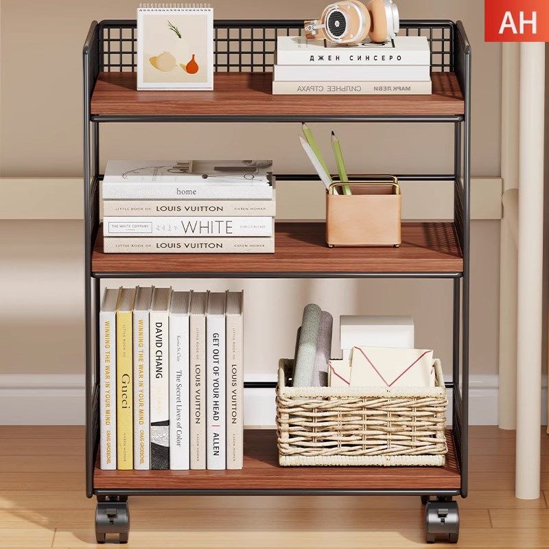 书架办公桌下文k件档案可移动收纳小推车学生宿舍文具整理架子,住宅家具,书架,淘宝优惠券,粉丝福利购,淘宝优惠卷