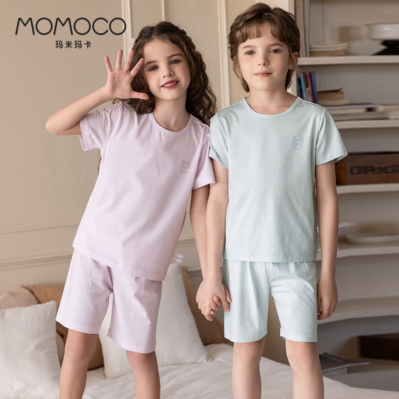 玛米玛卡儿童睡衣夏季薄款家居服