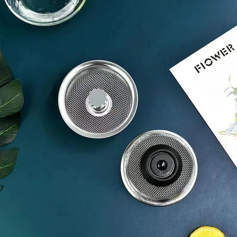 厨房水槽过滤网水槽漏斗洗碗水池不锈钢地漏下水道提笼盖子