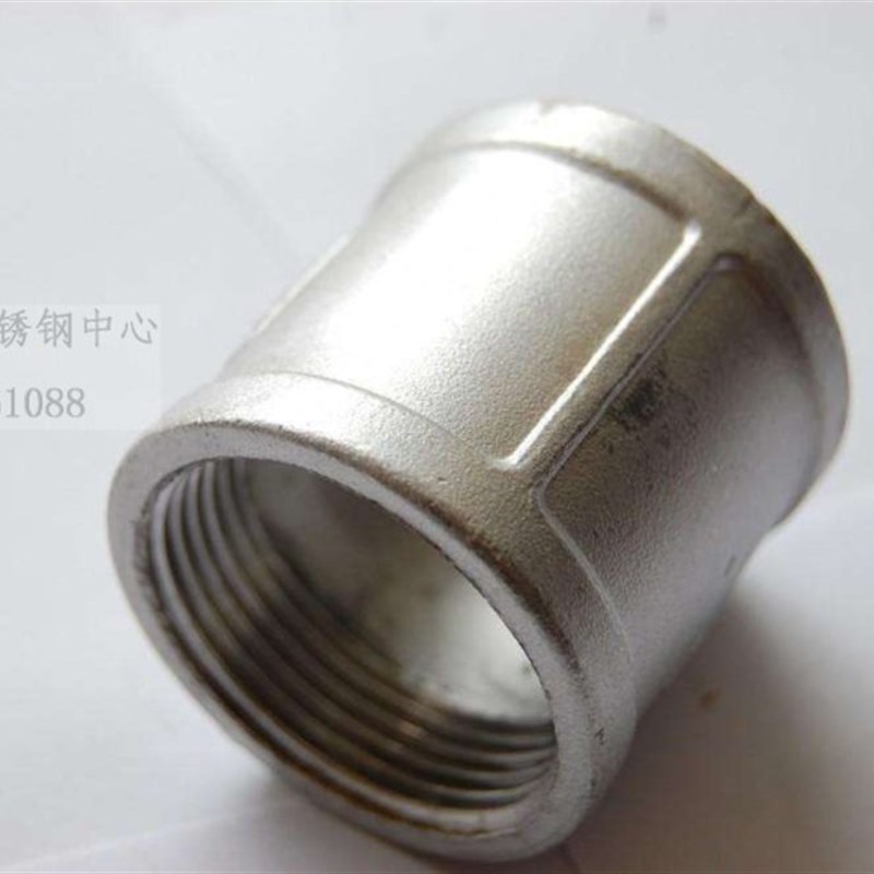 304不锈钢201铸造内丝316铸件外接头内螺纹4分6分1寸DN15 20 25