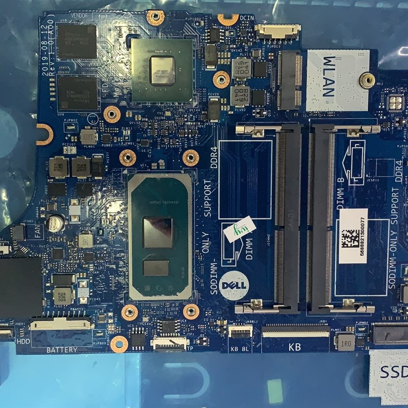 戴尔/DELL 5493 5593主板 P75F主板 LA-J091P  i5  I71065G7