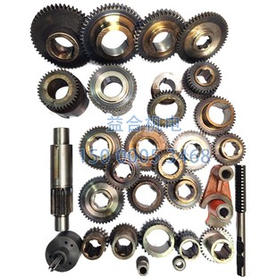 大连车床CD6140A 花键轴皮带轮轴拨叉机床配件 CD6150A主轴箱齿轮