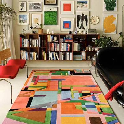 TipToe暴走拉面地毯客厅茶几垫轻奢高级感家用地毯卧室房间地垫