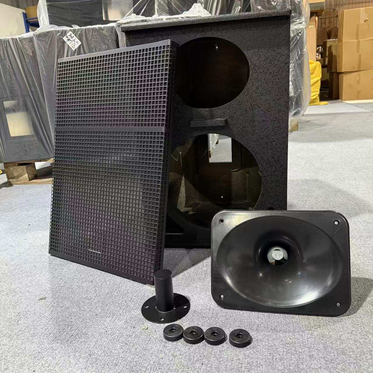 直销12寸木质音箱空箱体EV-DS112款12寸音响音箱壳音响配件