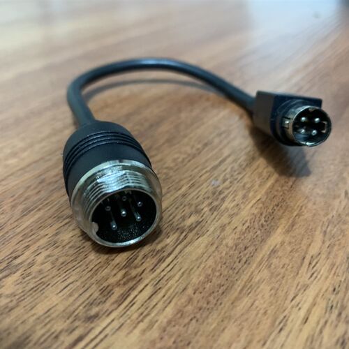 海康6针转4针电源线输出线大6孔转4孔DC线转换线CWT 12V5A 四针线