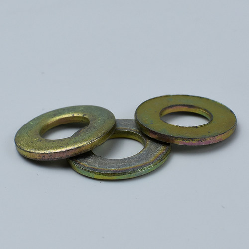 热镀锌平垫彩色本色铁垫片铁螺丝4.8级标准件铁平垫6/8/10/20挡圈