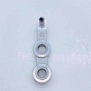 电脑绣花机配件平绣低速机圆头三眼连杆钢套款驱动连杆