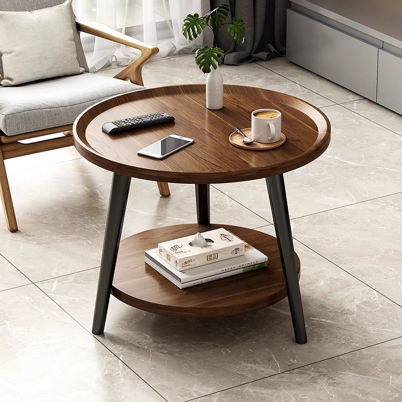 新疆包邮沙发边几边桌客厅家用茶桌置物架床头床边迷你小茶几桌子