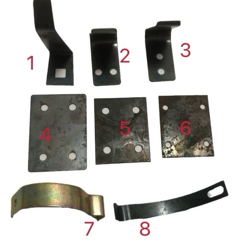 纺机配件 倒毛机倍捻机配件 弹簧片 翻架反架弹簧片 横眼 竖眼