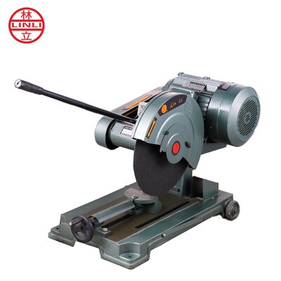 林立新款400型工业级三相3kw/4kw钢材切割机大功率重型多功能设备
