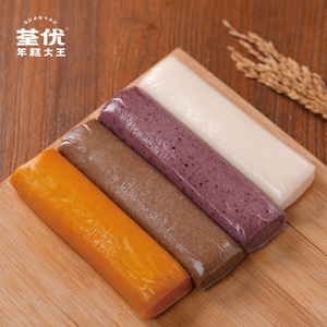 荃优宁波老字号特产艾草南瓜小米四色杂粮年糕条年糕条糯糯叽叽