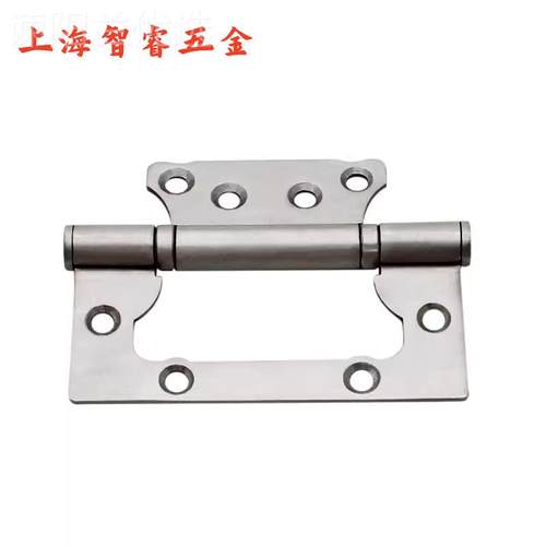 HFN03-100子合页加30厚4不母锈钢拉丝HT31ZKA73木门暗藏铰链厂家