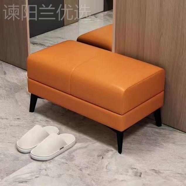 可坐轻奢入鞋通NXT用型拼门接沙凳发凳客厅小凳子沙发脚踏贵妃榻
