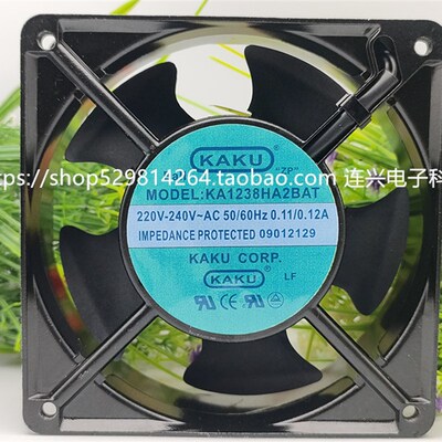 卡固KAKU KA1238HA2SAT/BAT KA1238HA2 0.11A 220V 12038散热风扇