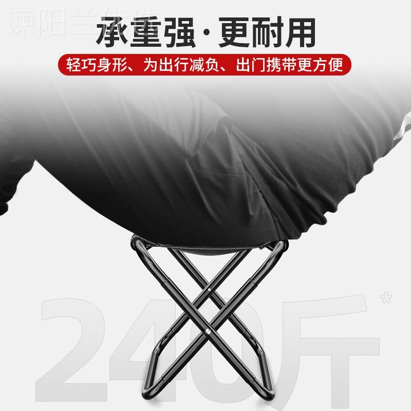 布户外折叠凳HWA牛津不锈钢轻无便易纳小板凳钓鱼写生收坐火车座