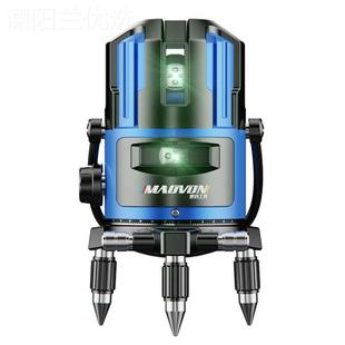 德水平仪绿光2线3线线5LD蓝光激光打红TEG外线国高精度自动线平直