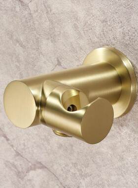 IDE11310EP形拉丝金手持花 洒支架带进水口圆底座 HI1H9008-3