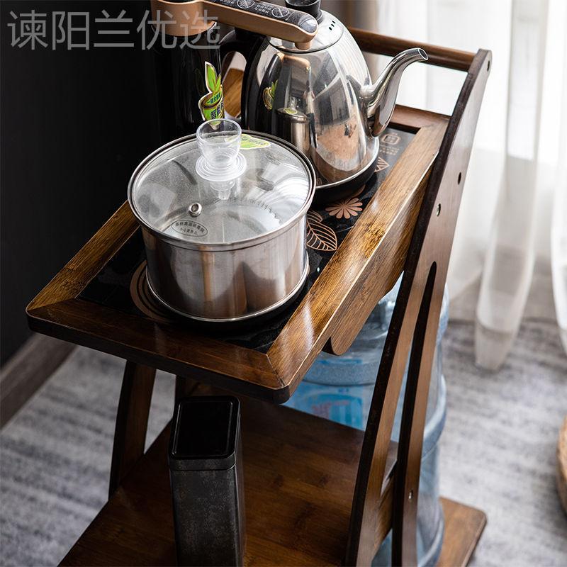 茶车泡茶台烧ALS水一体架子家动用移茶桌办壶公茶水柜客