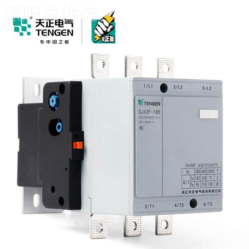 TENGEN天正 CJX2F-185A交流XUR器接触CDC6-1805 N2C-185 22V三相3