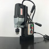 轻小型钢板打孔机 吸铁钻 钻速595 磁力钻DK16 1200W功率磁座钻