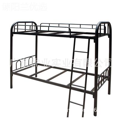 六人层床钢制 加高厚成人全钢铁床双层床 双低学床HBM上下铺宿舍
