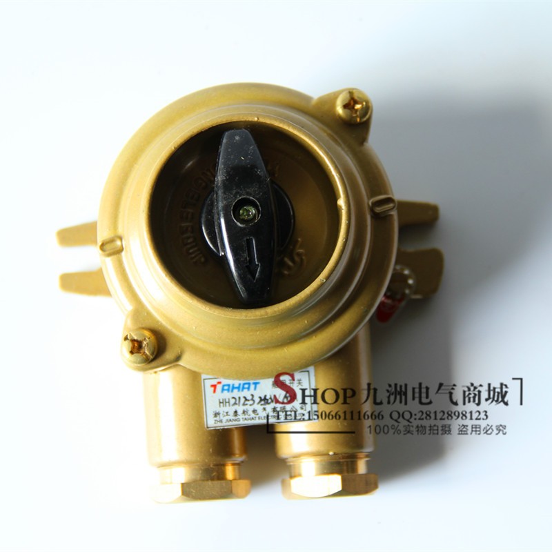 泰航电气 铜质开关HH202-2/3/4防水船用水密开关10A/16A 质量保证