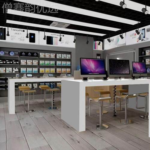 脑体验桌新款展示台锁数码平板电电脑UXI手机体验台智 能展示桌