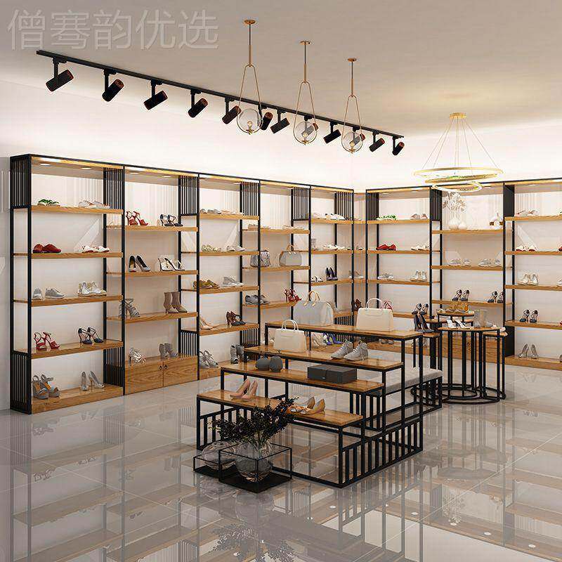 鞋示架子NDH店铺用鞋子示架托服装店展鞋架展示地架直播间落产品