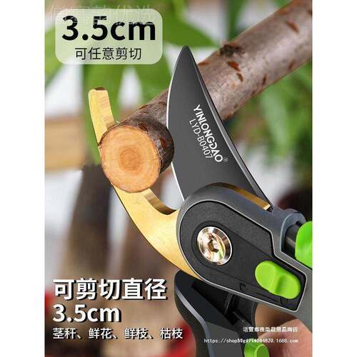 花剪园艺剪家用花草盆栽修花剪园林果树BOF树枝刀德修国剪枝修枝