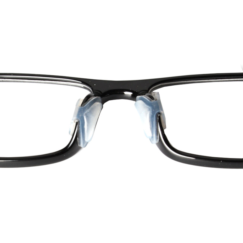 空气鼻垫板材眼镜太阳镜硅胶防滑增高鼻托鼻贴粘贴式半圆形贴片D