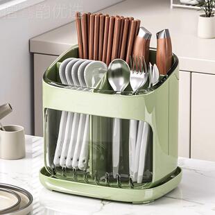 档新款筷子筒收纳146盒壁式家用厨房快挂子勺沥水置物架筷高篓子
