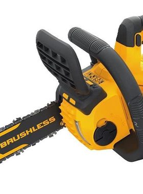 全新 得伟20V无刷12寸电链锯DCCS620园林木材切割机充电式雕刻锯