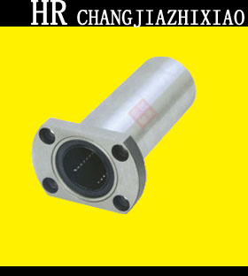国产高精度双切边加长型椭圆法兰直线轴承光轴滑块LMH10LUULMH16L