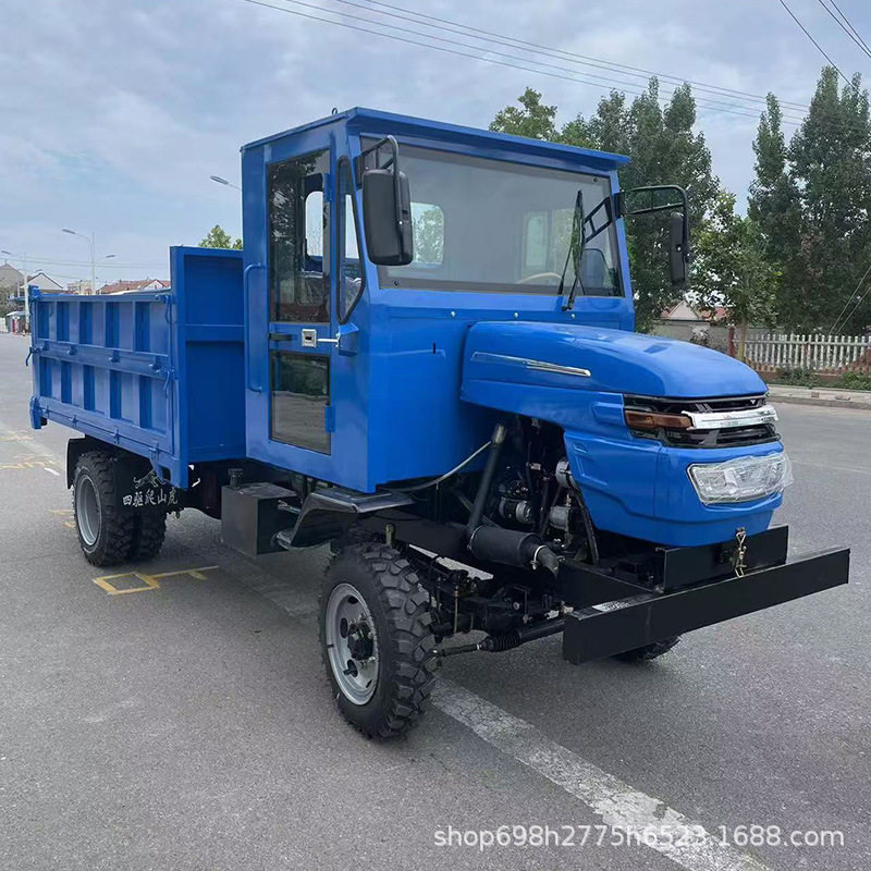 工厂批发双顶液压自卸式四轮车柴油四驱工程运输车矿用爬坡四不像