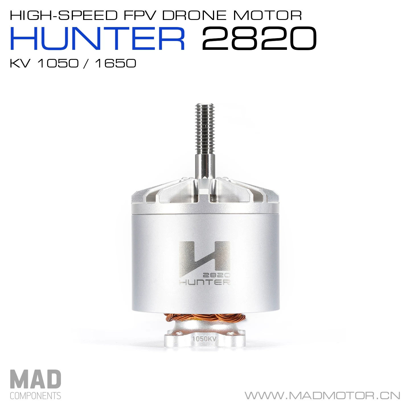 MADHUNTER2820高速电机FPV穿越机配件火箭机航拍电机无人机配件