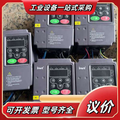 英威腾变频器 CHF100A-0R75G-4，，成色议价