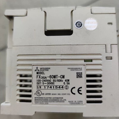 FX3GA-60MT-CM，原装正品，九成以上新，功议价