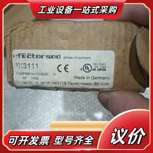 PX3111 IFM易福门 压力传感器议价 正品 全新原装