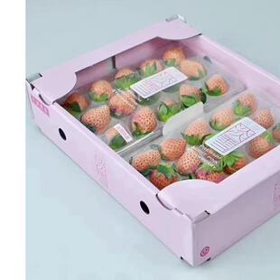 淡雪草莓佐贺淡雪草莓士多啤梨日本品种国产好吃草莓深圳同城水果