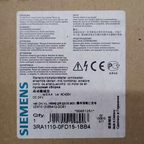 3RA1110-0FD15-1BB4，全新原装…议价