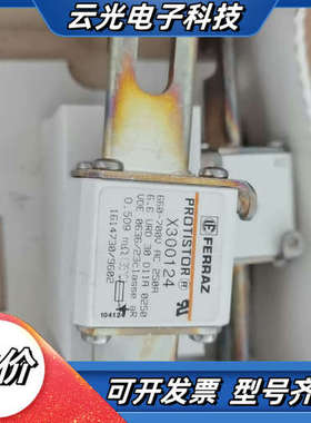 FERRAZ法雷熔断器PR0TIST0R。型号Ⅹ300124议价