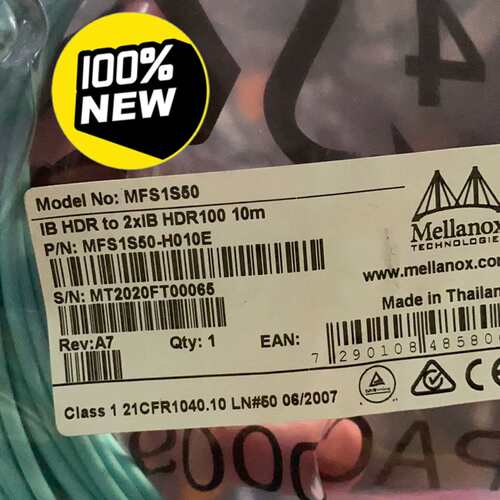 原装正品 原厂 NVIDIA MFS1S50-H010E A议价