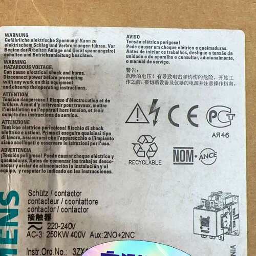 接触器3RT1076-6AP36    5000议价
