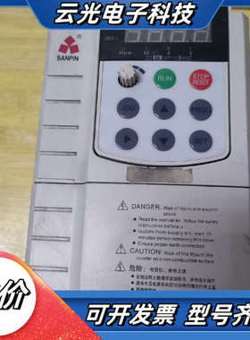 SANVC-4T0022G/4P 三品变频器，2.2kw重载议价