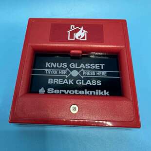 全新SERVOTEKNIKK红色手动报警按钮，型号12702议价
