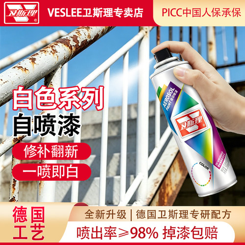 卫斯理自动喷漆白色系列