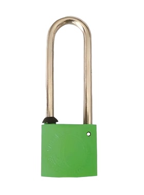 圣一智控 SY30mm-60mm 镀锌锁梁塑钢梅花锁（计价单位：个）绿色